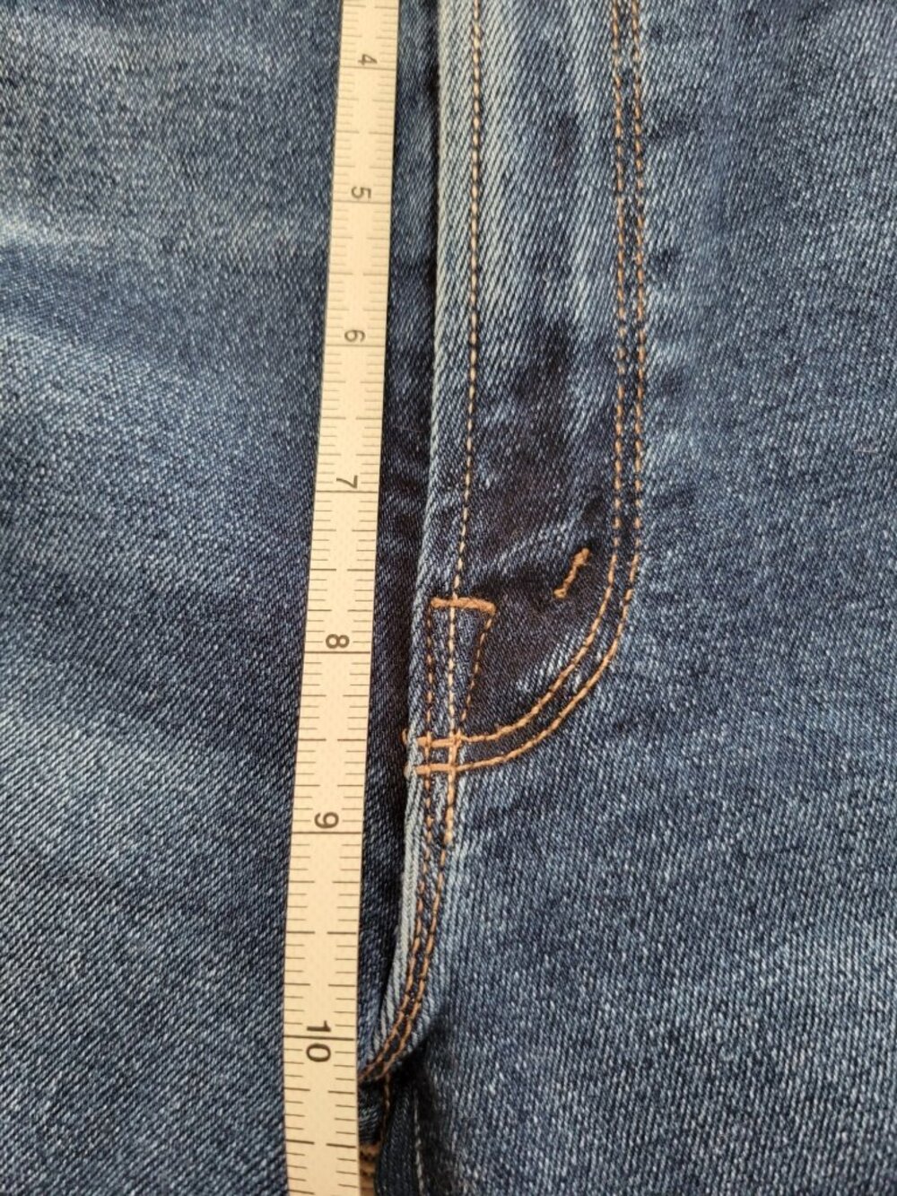 Mother The Lil Doozy Fray Jeans 30 Petite Scorchin Hot Mid Rise Flare leg denim - Picture 12 of 13